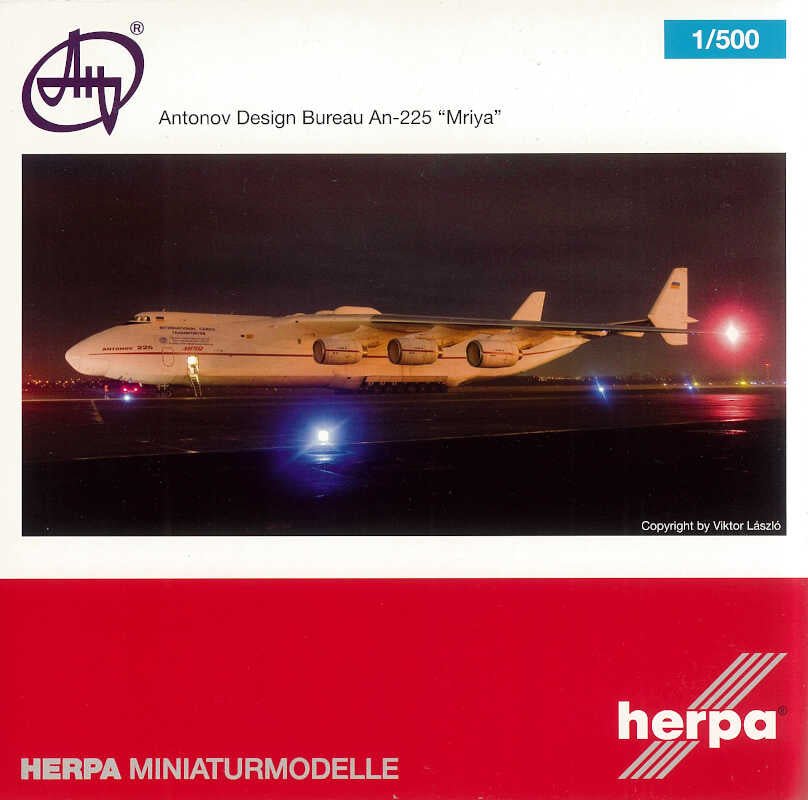 Herpa 1:500 Antonov AN - 225 “Mriya” 515436