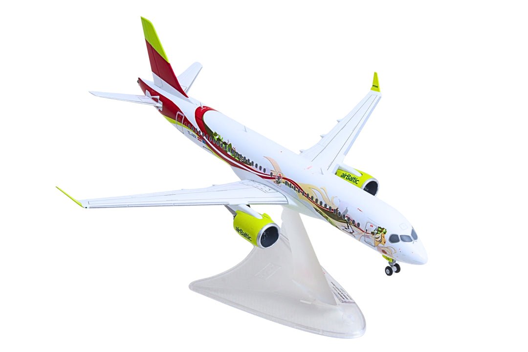 HERPA 573535 1:200 Air Baltic Airbus A220 - 300 50th A220