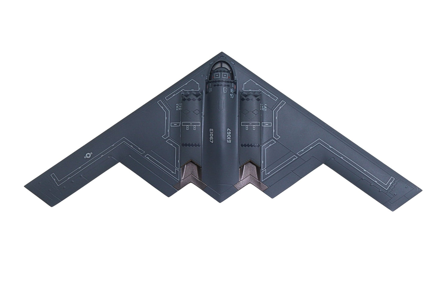 Herpa 573795 1:200 B - 2A Spirit USAF 393rd Bomb Squadron "Tigers", Whiteman Air Base "Spirit of Arizona"