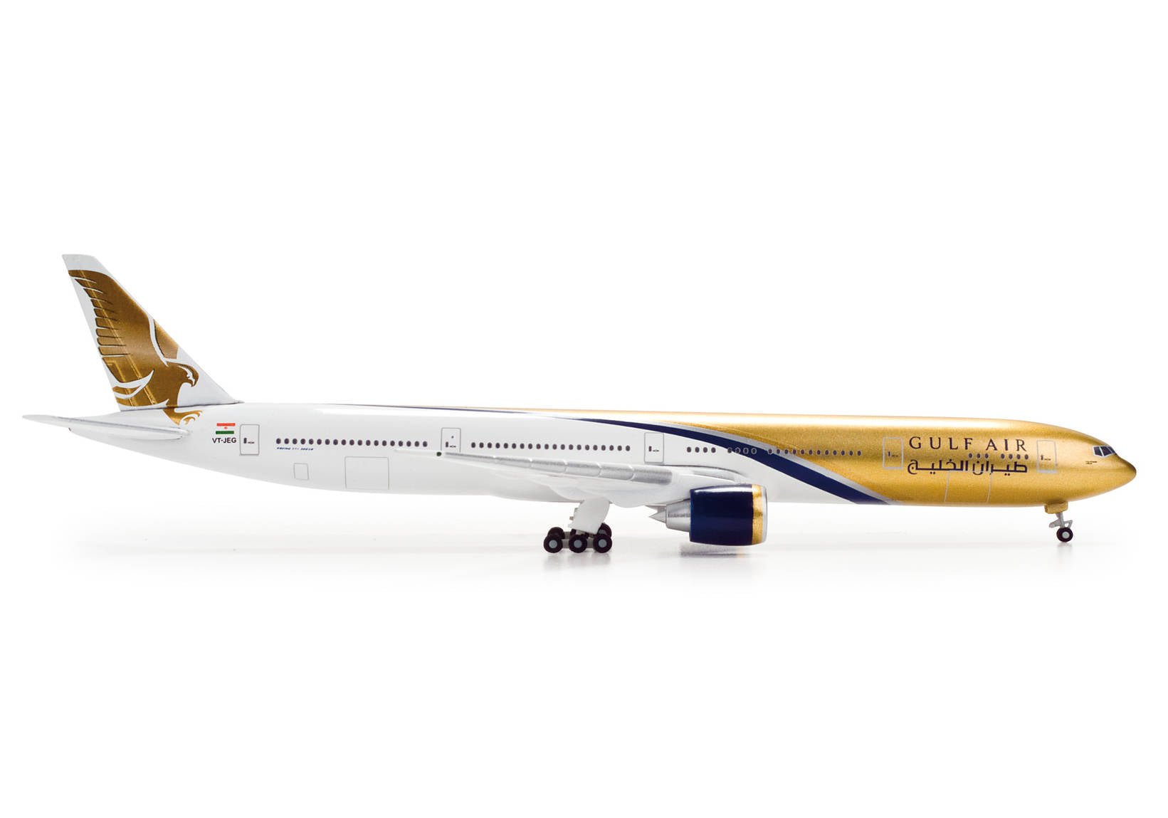 Herpa Wings 518543 1:500 Gulf Air Boeing 777 - 300ER VT - JEG