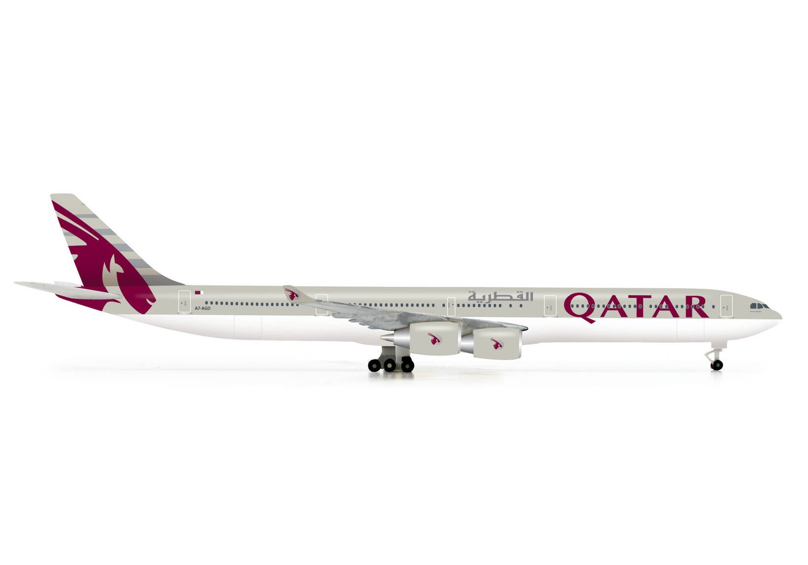 Herpa Wings 519083 1:500 Qatar Airbus A330 - 600 A7 - AGD