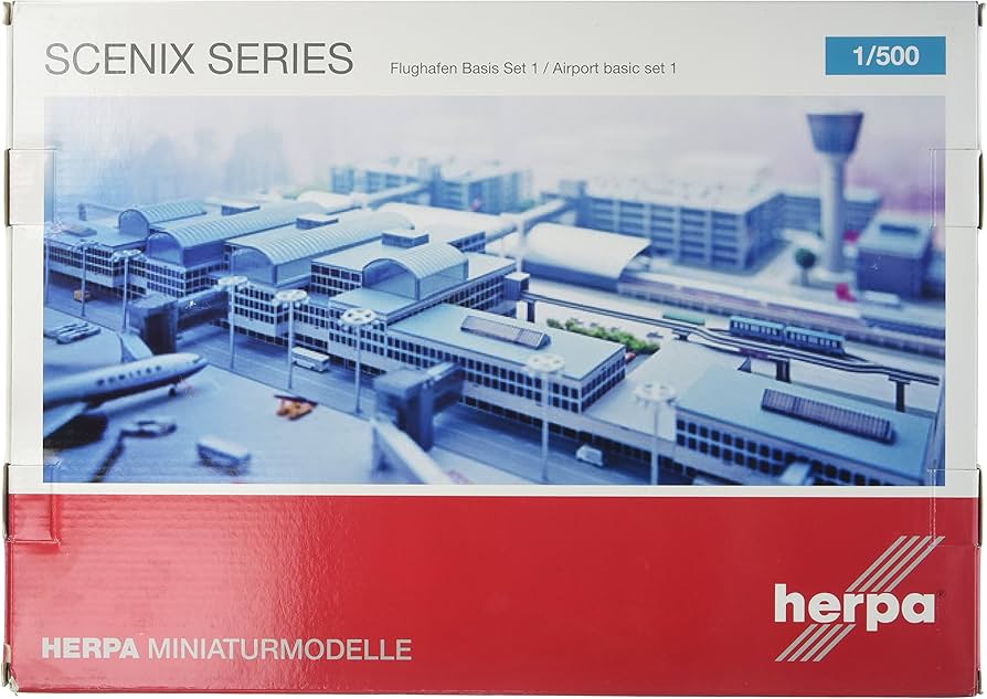 Herpa Wings 520362 1:500 Airport Basic Set 1