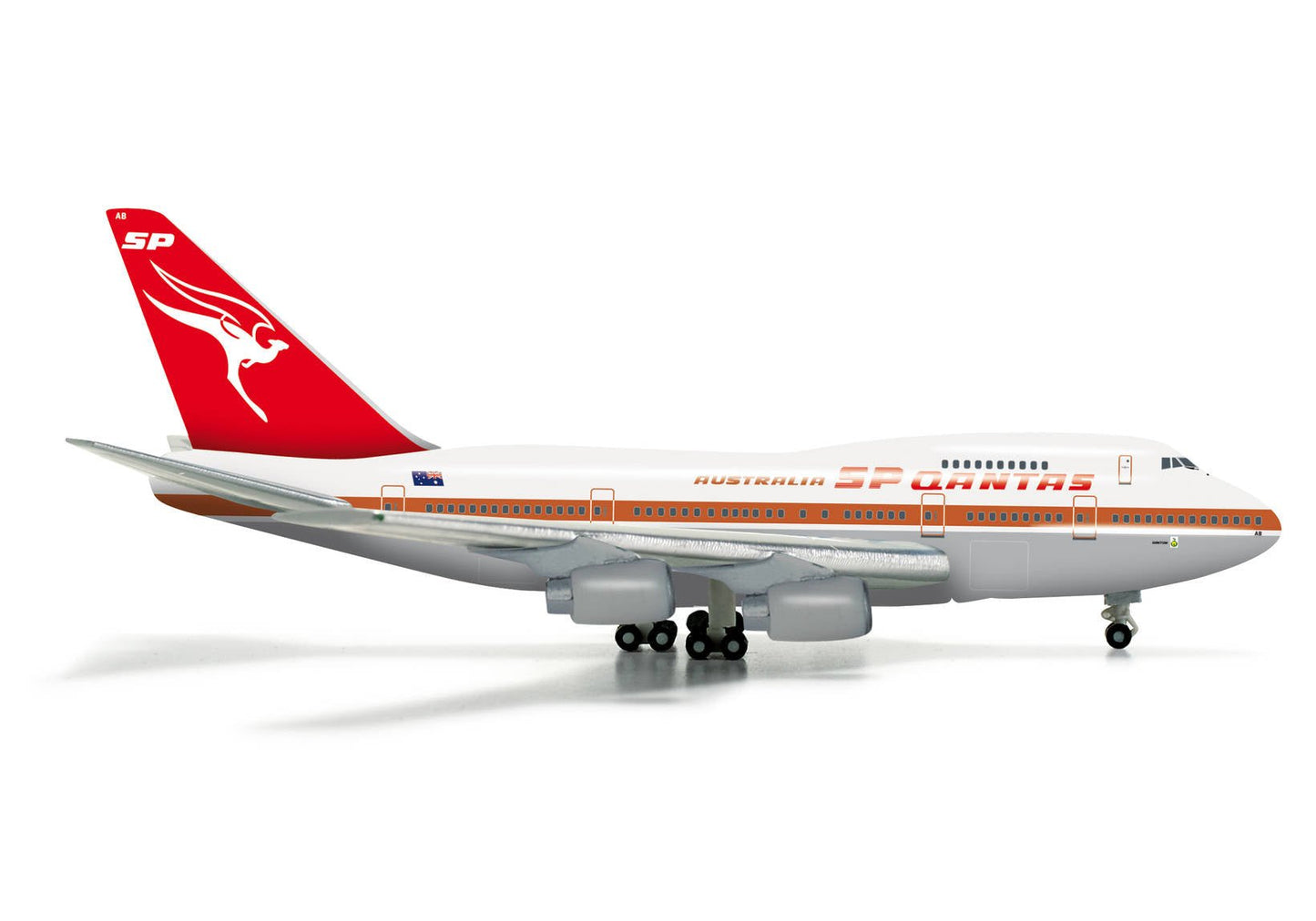 Herpa Wings 523714 1:500 Qantas Boeing 747SP VH - EAB