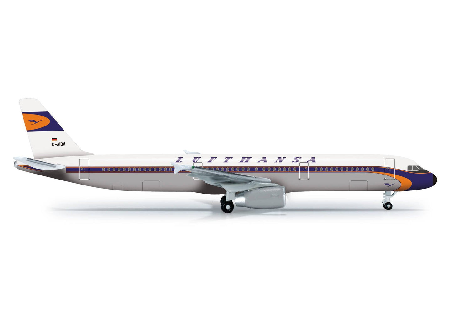 Herpa Wings 523820 1:500 Lufthansa Airbus A321 - 200 D - AIDV