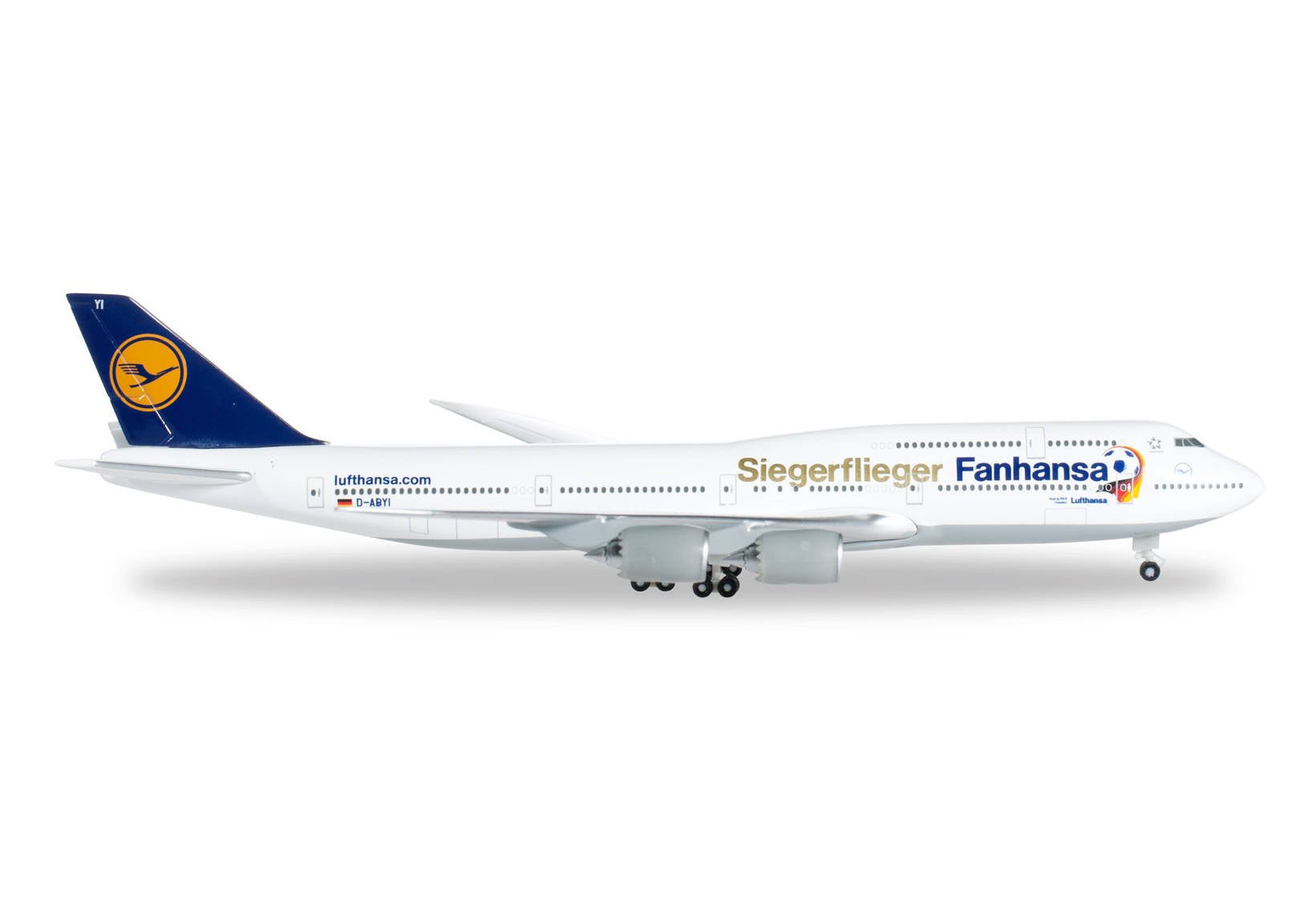 Herpa Wings 527187 1:500 Lufthansa Boeing 747 - 8 D - ABYI