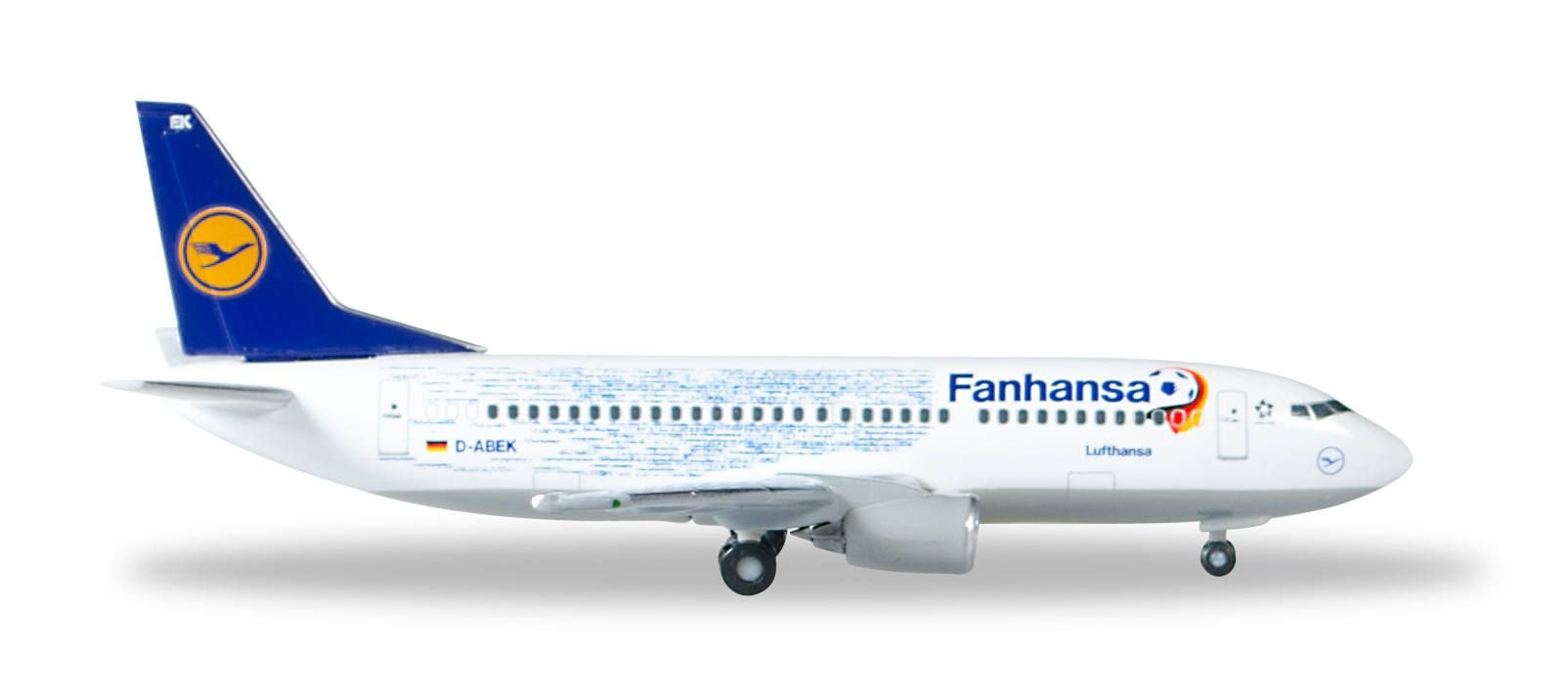 Herpa Wings 529594 1:500 Lufthansa Boeing 737 - 300 D - ABEK