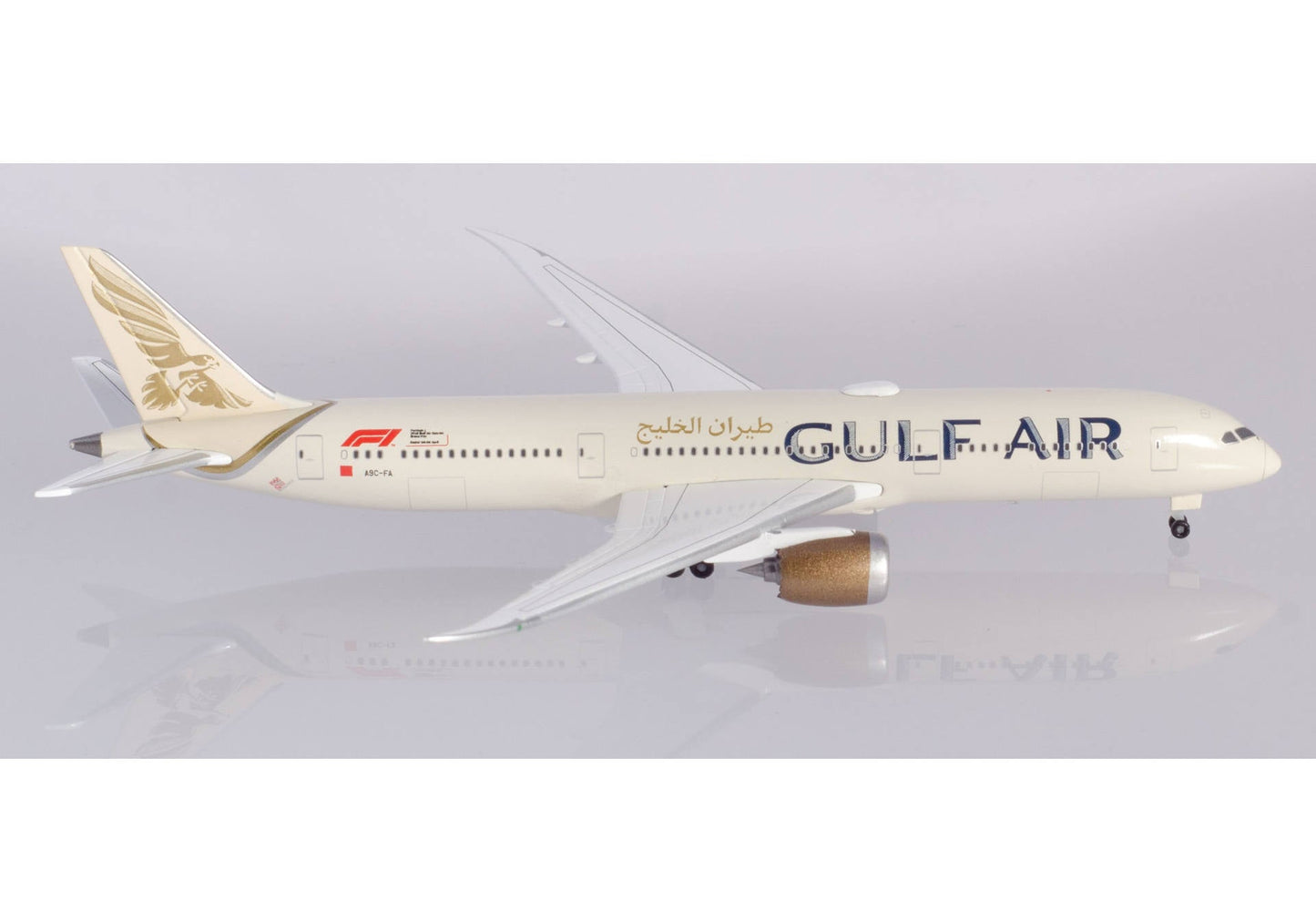 Herpa Wings 532976 1:500 Gulf Air Boeing 787 - 9 A9C - FA