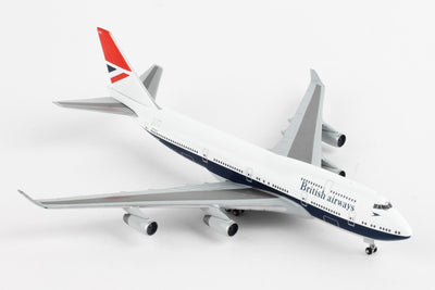 Herpa Wings 533508 1:500 BRITISH 747-400 NEGUS 100TH LIVERY