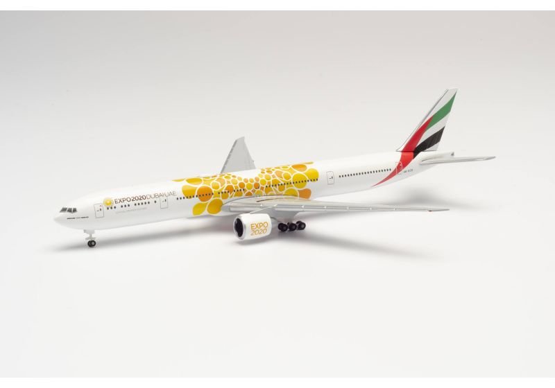 Herpa Wings 533539 1:500 HERPA EMIRATES 777-300ER EXPO 2020 DUBAI OPPORTUNITY