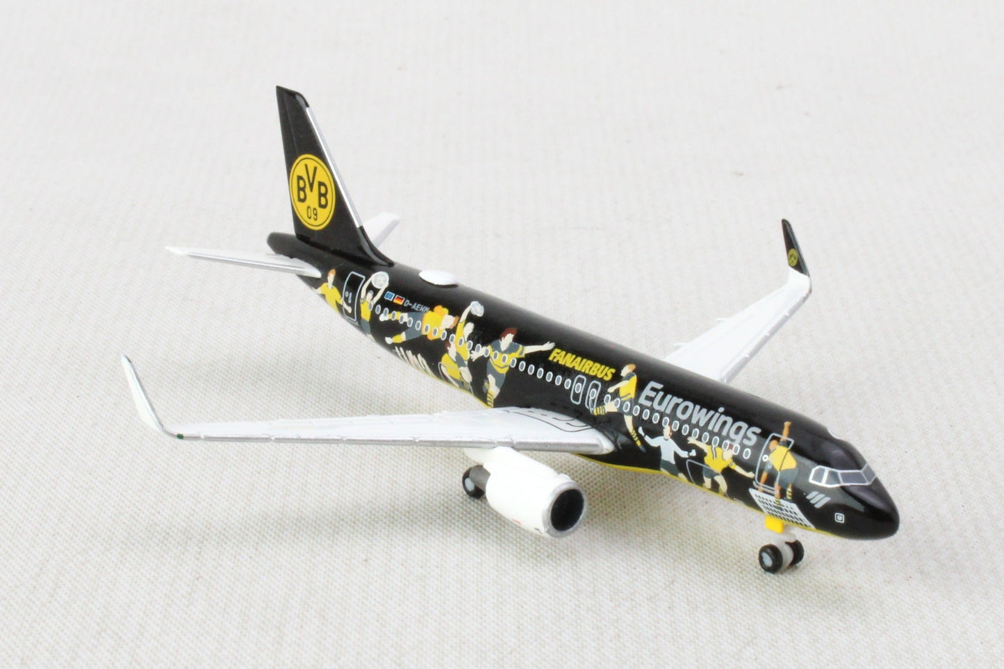 Herpa Wings 536981 1:500 Eurowings (Germany) A320 BVB FANAIRBUS