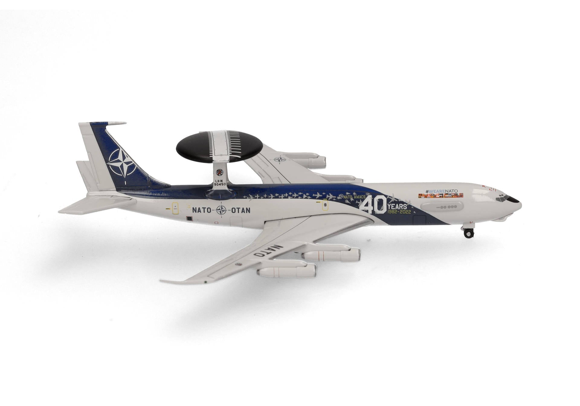 Herpa Wings 537537 1:500 Nato E3A COMPONENT 40TH ANNIVERSARY