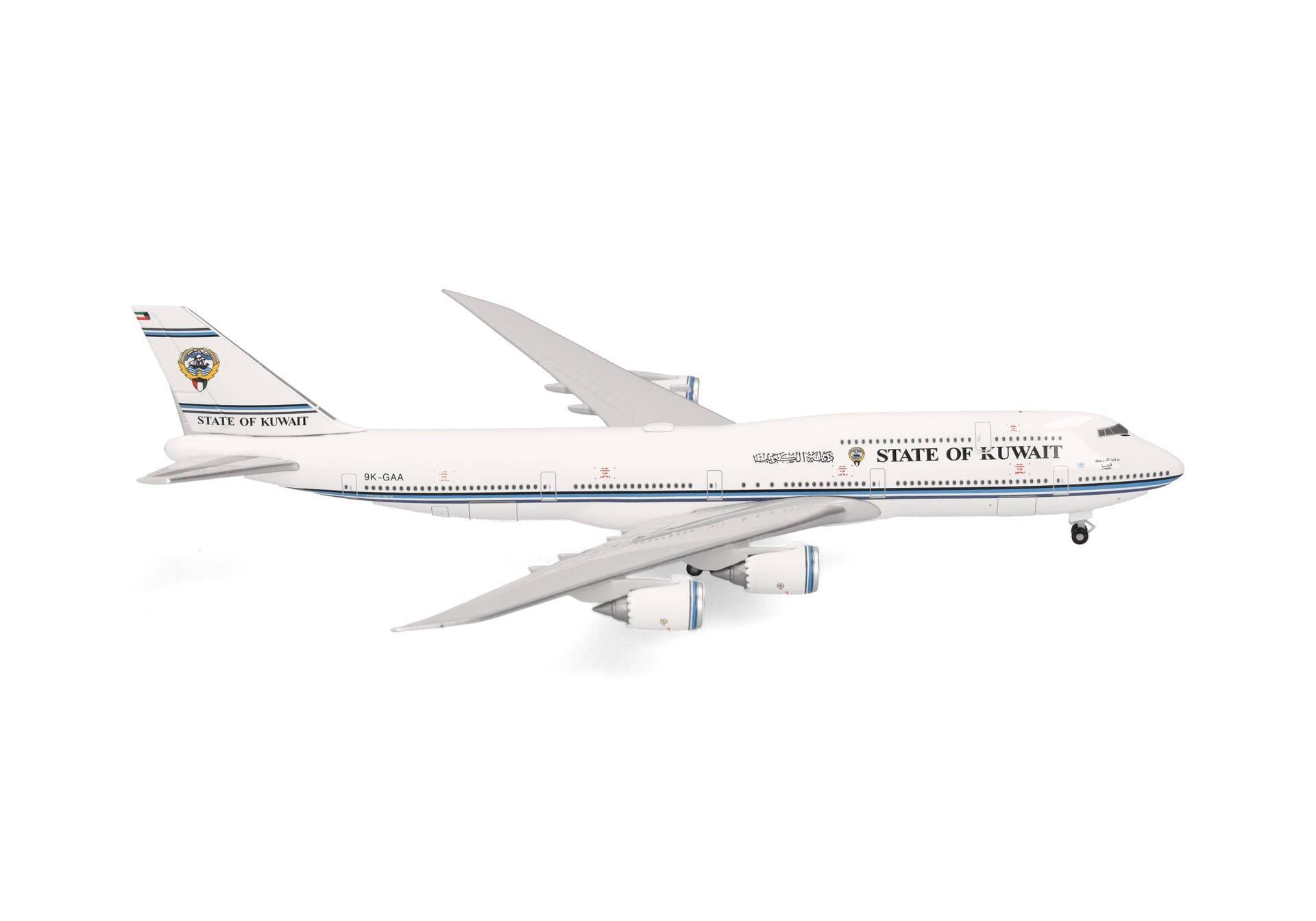 Herpa Wings 538046 1:500 KUWAIT 747-8 BBJ