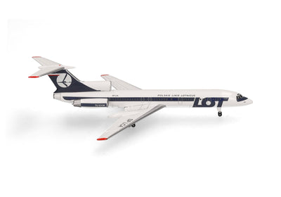 Herpa Wings 538121 1:500 Lot Polish Airlines TU154M