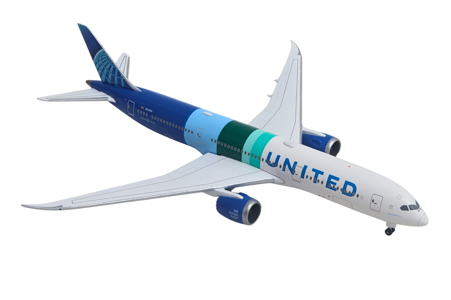 Herpa Wings 538565 1:500 United Airlines 2019 New Livery 787-9 THE FUTURE IS SAF