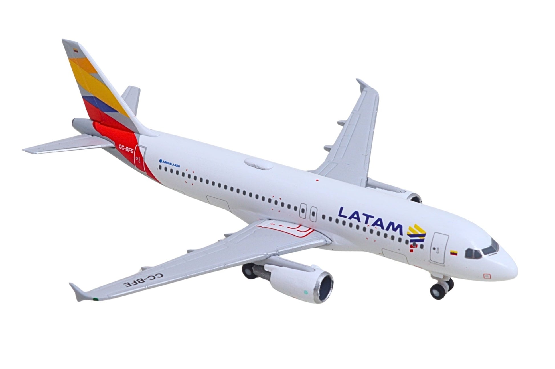 Herpa Wings 538855 1:500 Latam A320 COLOMBIAN FLAG DELIVERY