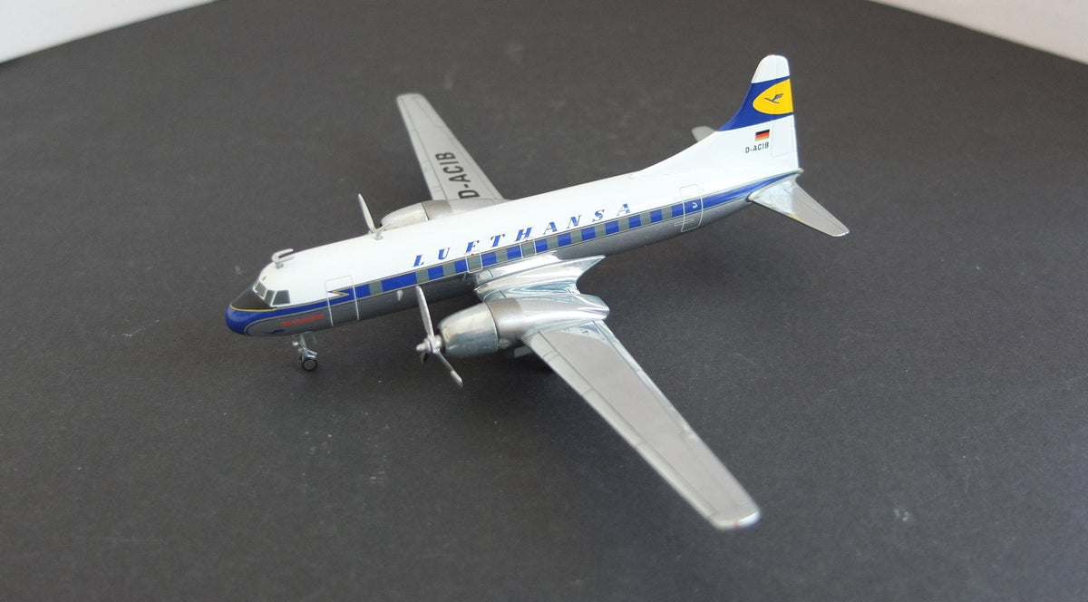 Herpa Wings 551595 1:200 Lufthansa Convair CV - 440