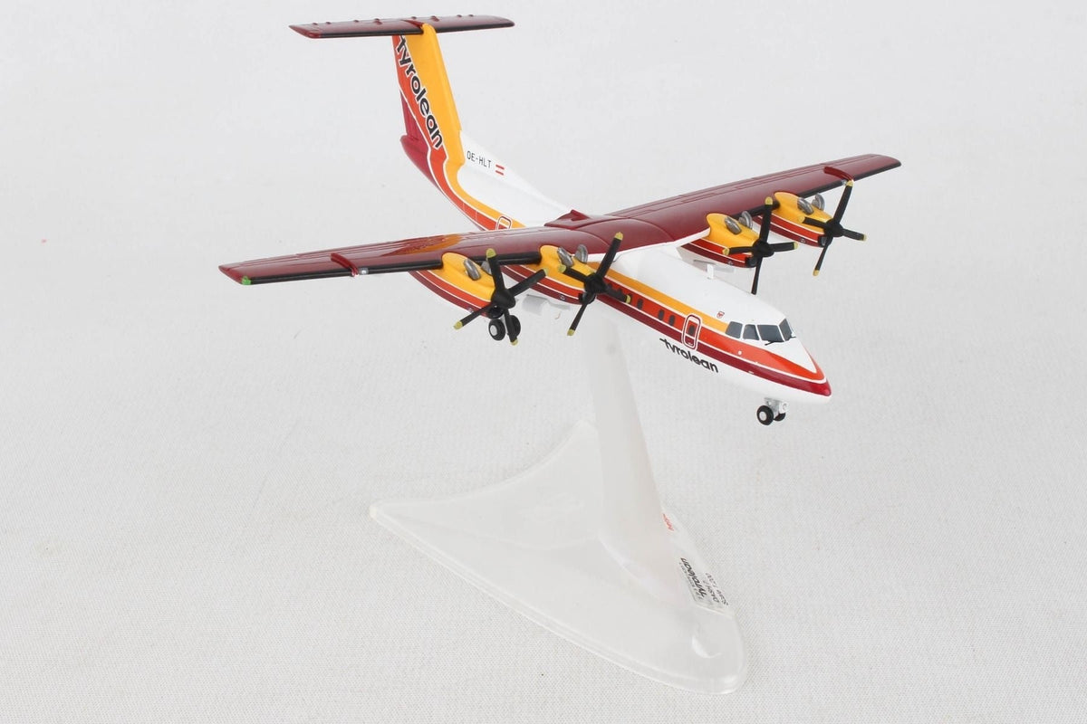 Herpa Wings 559553 1:200 Tyrolean Airways De Havilland DHC - 7 OE - HLT