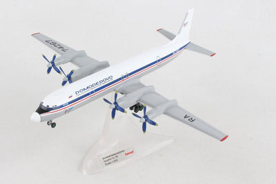 Herpa Wings 571937 1:200 Domodedovo Airlines Ilyushin IL - 18