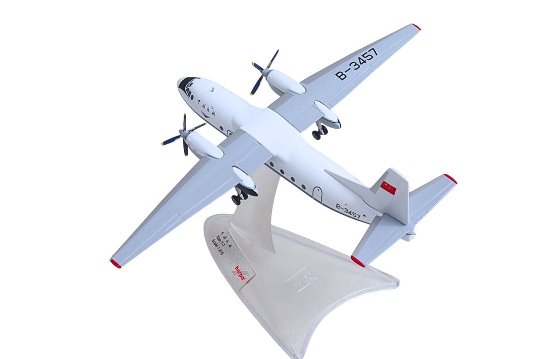 Herpa Wings 573016 1:200 CAAC Airlines Xian Y - 7 AN - 24 B - 3457