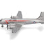 Herpa Wings 573177 1:200 USAF C - 54 Skymaster Douglas Rosienbomber 44 - 9063