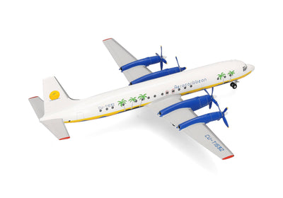 Herpa Wings 573719 1:200 Aero Caribbean Ilyushin IL - 18 – CU - T1532
