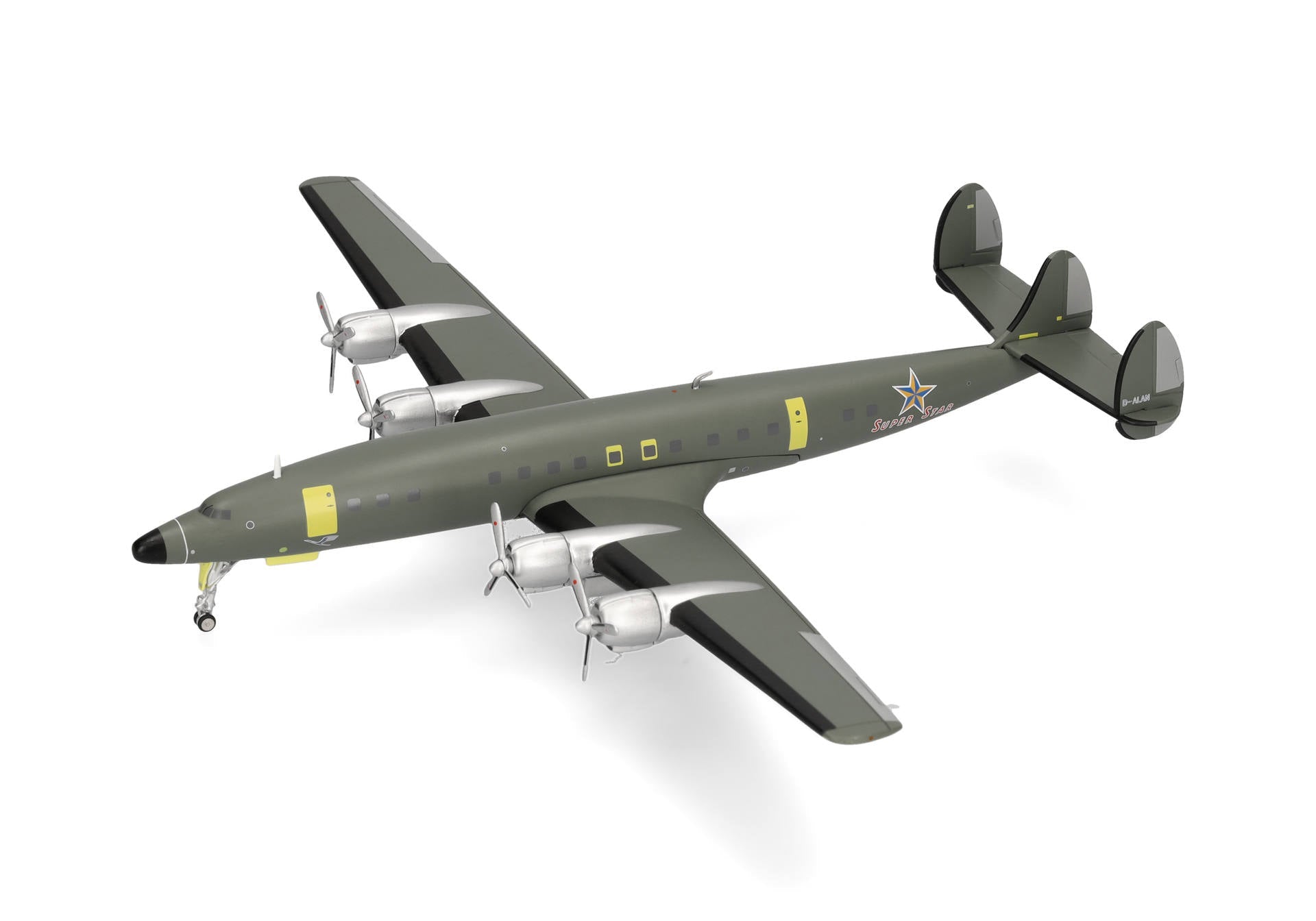 Herpa Wings 573863 1:200 Lockheed L-1649A Super Star Roll-out, Hamburg, 2025 D-ALAN