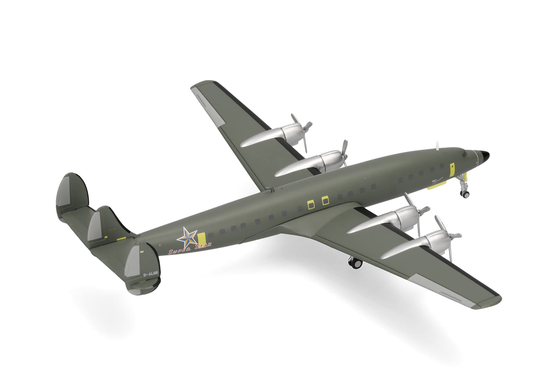 Herpa Wings 573863 1:200 Lockheed L-1649A Super Star Roll-out, Hamburg, 2025 D-ALAN