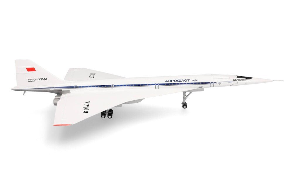 Herpa Wings 573870 1:200 Tupolev Design Bureau Tupolev TU-144S, Le Bourget 1975