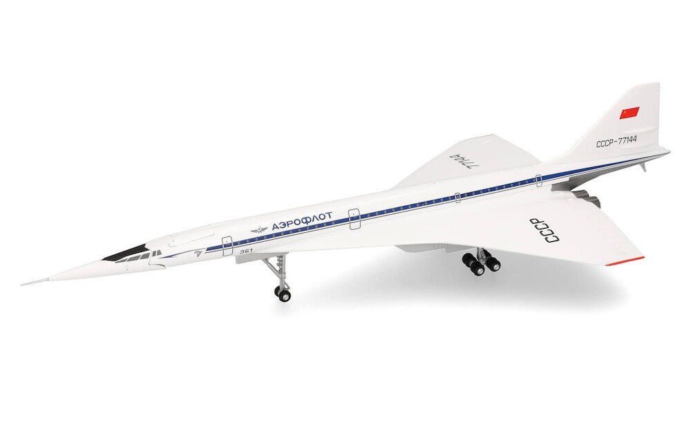 Herpa Wings 573870 1:200 Tupolev Design Bureau Tupolev TU-144S, Le Bourget 1975
