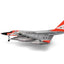 Herpa Wings HE573160 1:200 U.S. Air Force Convair XB - 58A Hustler Test Wing