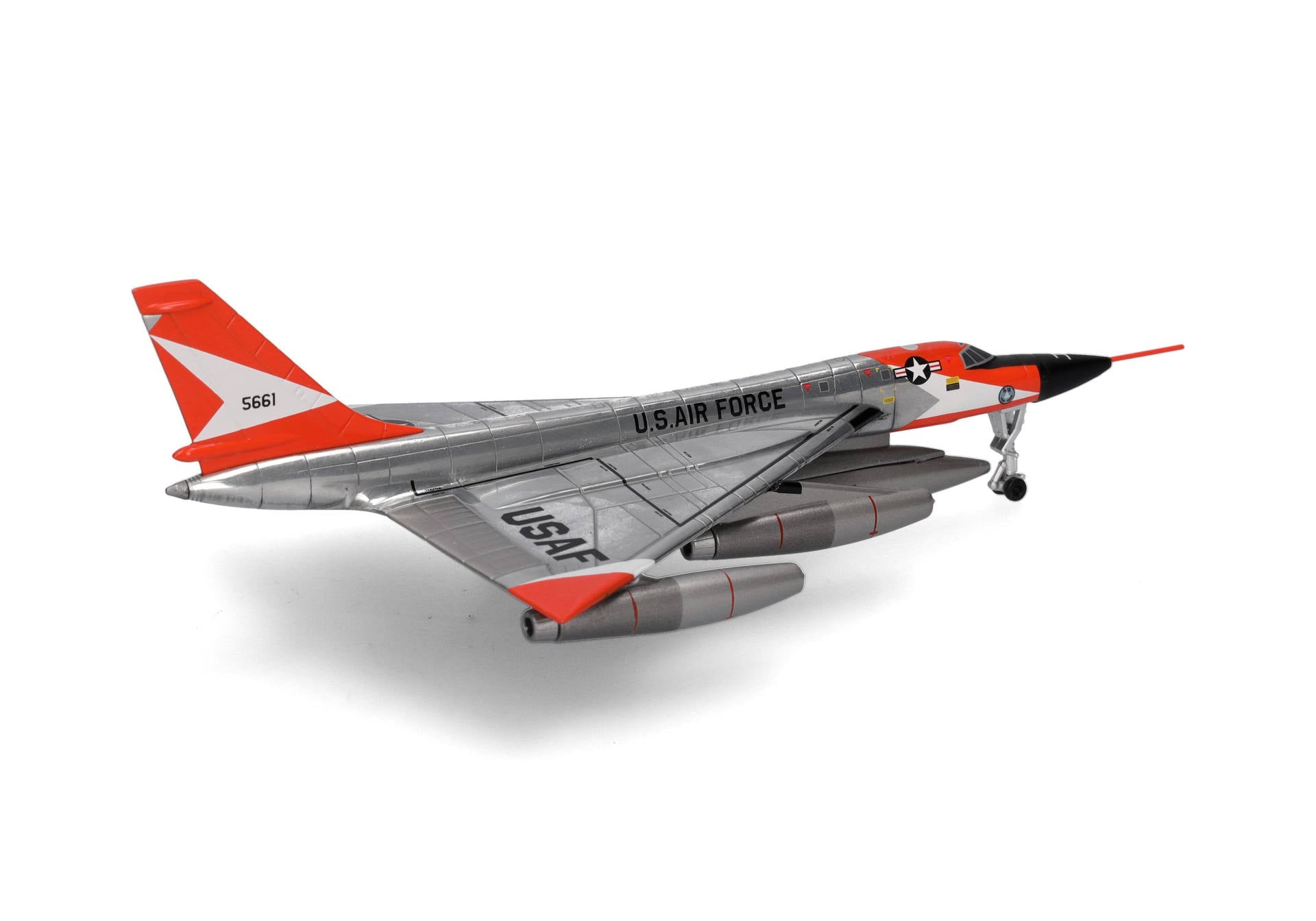 Herpa Wings HE573160 1:200 U.S. Air Force Convair XB - 58A Hustler Test Wing
