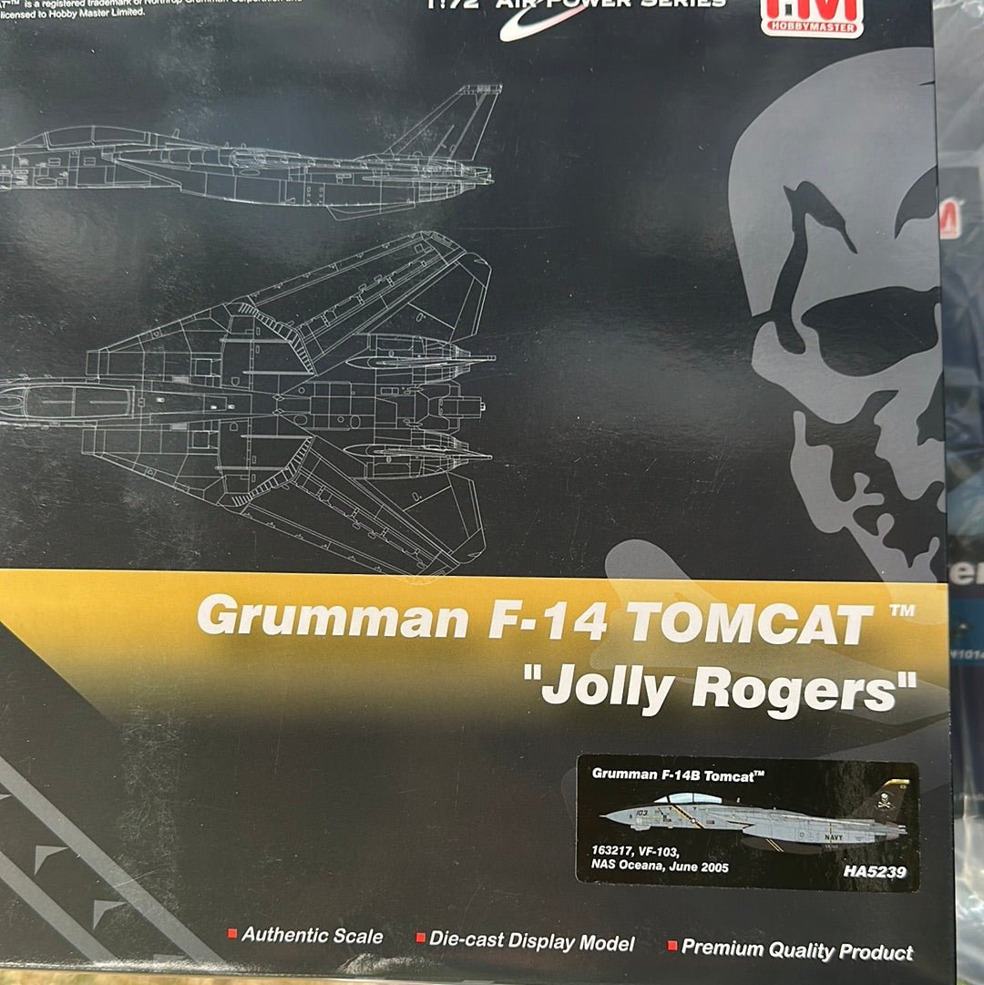 Hobby Master Grumman F - 14 Tomcat “Jolly Rogers” 1:72 HA5239