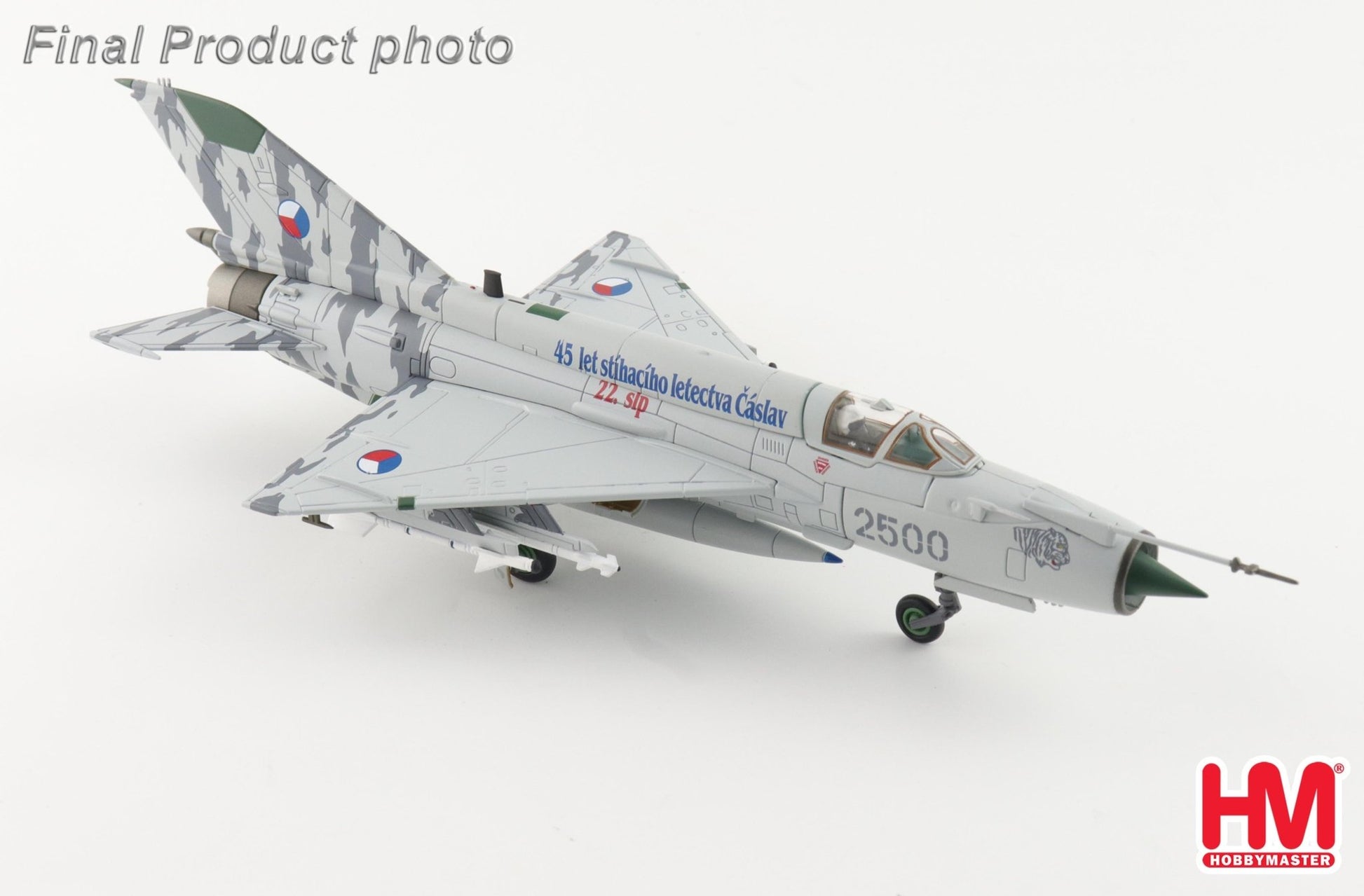 Hobby Master HA0002 1:72 MIG - 21MFN 2500, 41st FS, Caslav AB, Czech Republic, October 2002