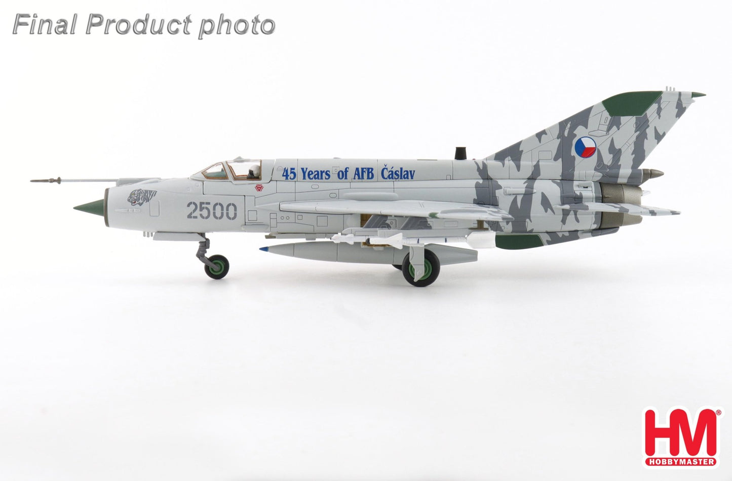 Hobby Master HA0002 1:72 MIG - 21MFN 2500, 41st FS, Caslav AB, Czech Republic, October 2002