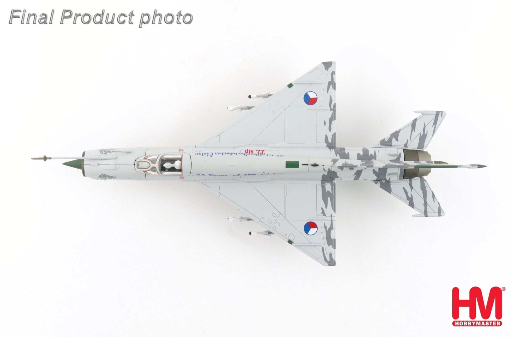 Hobby Master HA0002 1:72 MIG - 21MFN 2500, 41st FS, Caslav AB, Czech Republic, October 2002