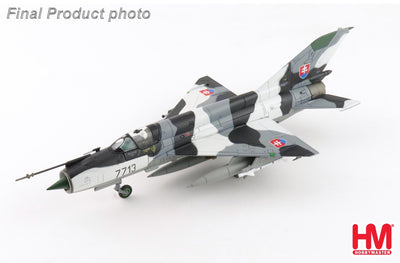 Hobby Master HA0153 1:72 MIG - 21MF "Slovak Air Force" 7713, 4th Flight, Sliac Airbase, 1999
