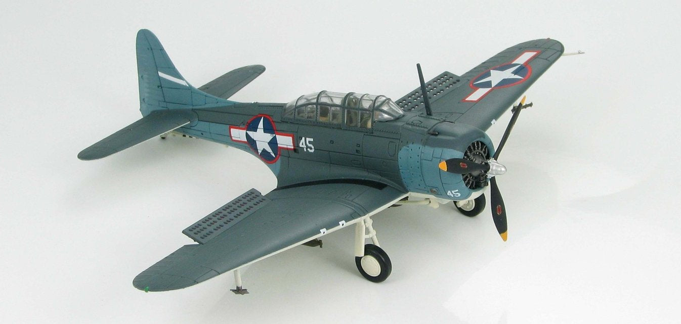 Hobby Master HA0165 1:72 Douglas SBD - 5 Dauntless, VB - 16, USS Lexington (CV - 16), 1943, White 45