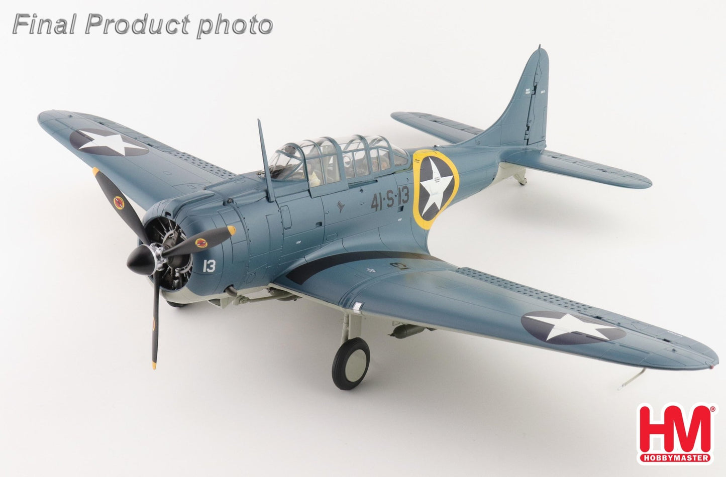 Hobby Master HA0218 1:32 SBD - 3 Dauntless "Operation Torch" BuNo. 06624, 41 - S - 13, VS - 41, USS Ranger, Nov 1942