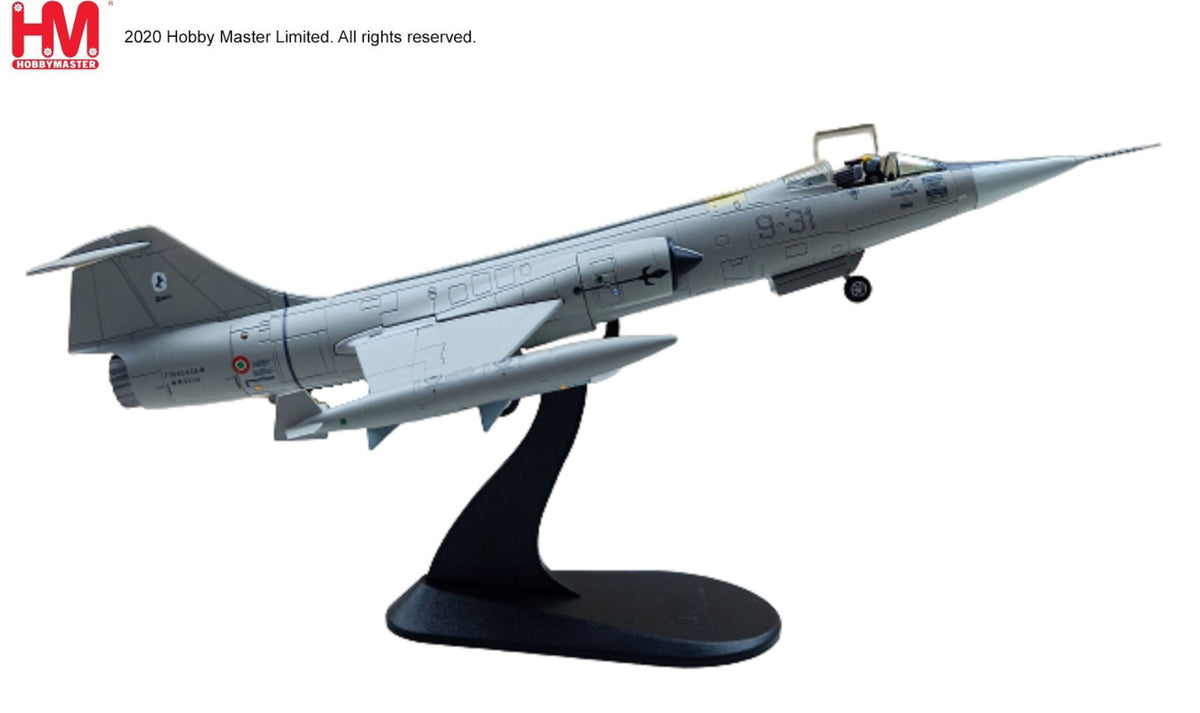 Hobby Master HA1045 F - 104S ASA - M Starfighter MM6934/9 - 31, 10° Gruppo/9° Stormo Grazzanise AB, October 2004