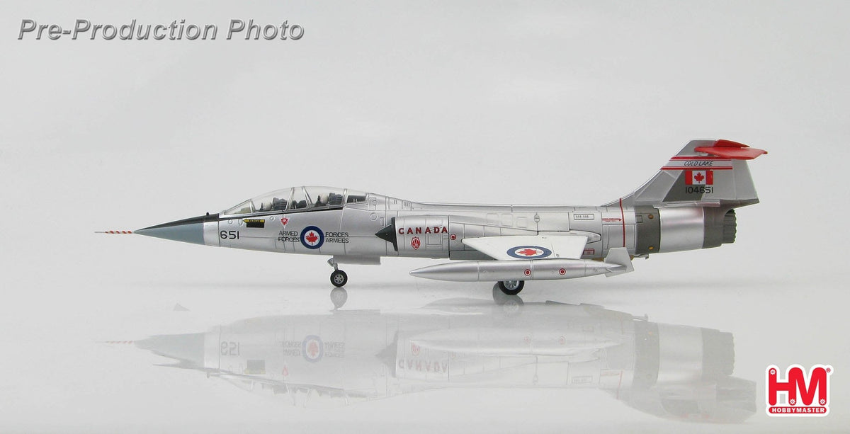 Hobby Master HA1060 1:72 Lockheed CF - 104D Starfighter 104651, Canadian Armed Forces
