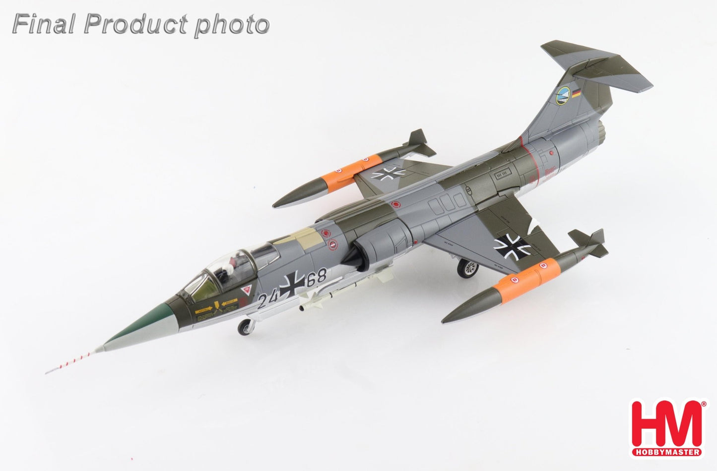 Hobby Master HA1078 1:72 F - 104G Starfighter 24+68, JG 74 "Molders", 1970s