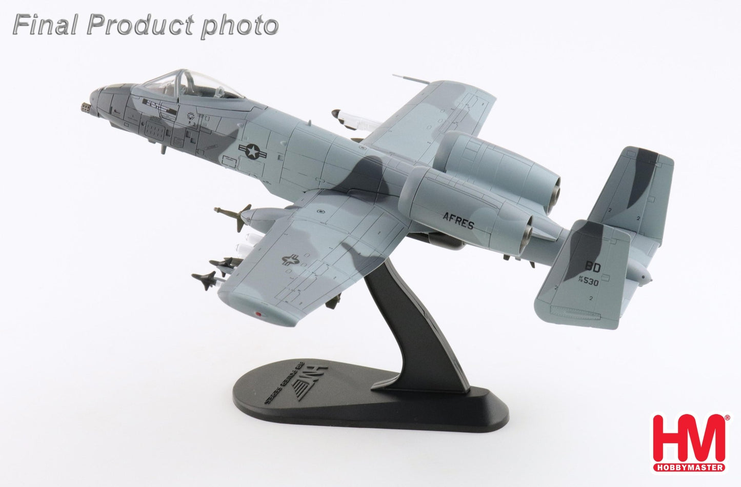 Hobby Master HA1340 1:72 A - 10A "Flipper" AF76 - 0530, 47th TFS, 1990 (w/12 x Mk.82, 2 x GBU - 10, 6 x AGM - 65, 2 x AIM - 9)