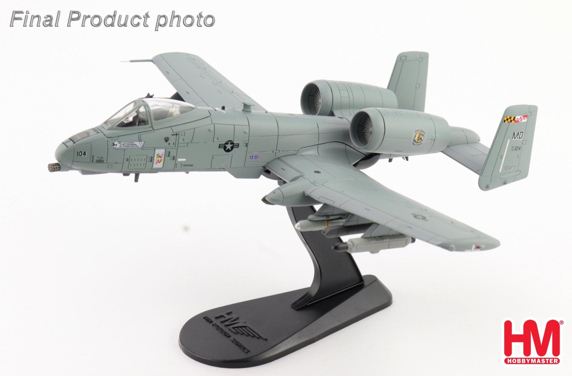 Hobby Master HA1343 1:72 A-10C "Maryland Farewell" 79-0104, 104 FS, Maryland ANG, Sept 2025