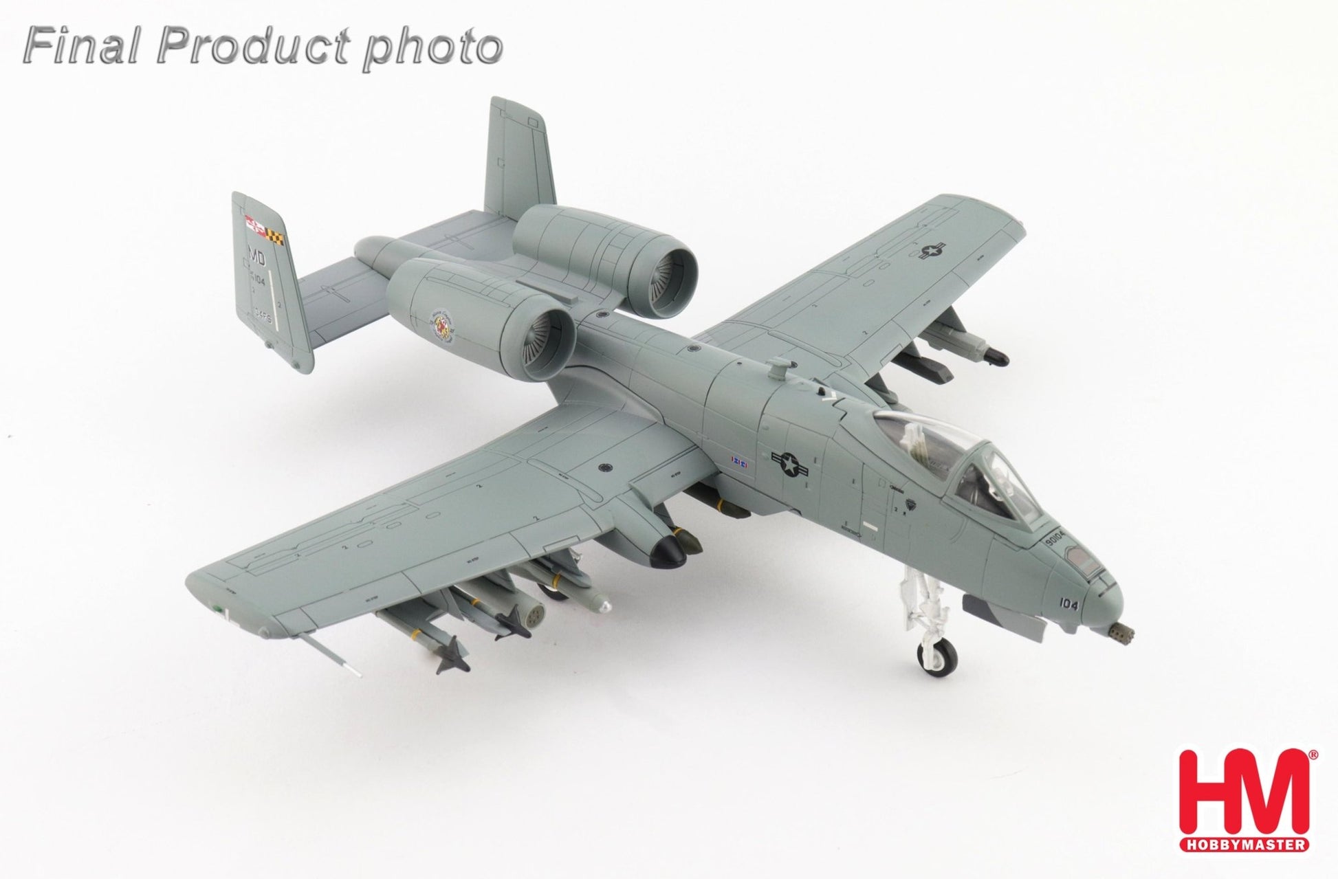 Hobby Master HA1343 1:72 A-10C "Maryland Farewell" 79-0104, 104 FS, Maryland ANG, Sept 2025