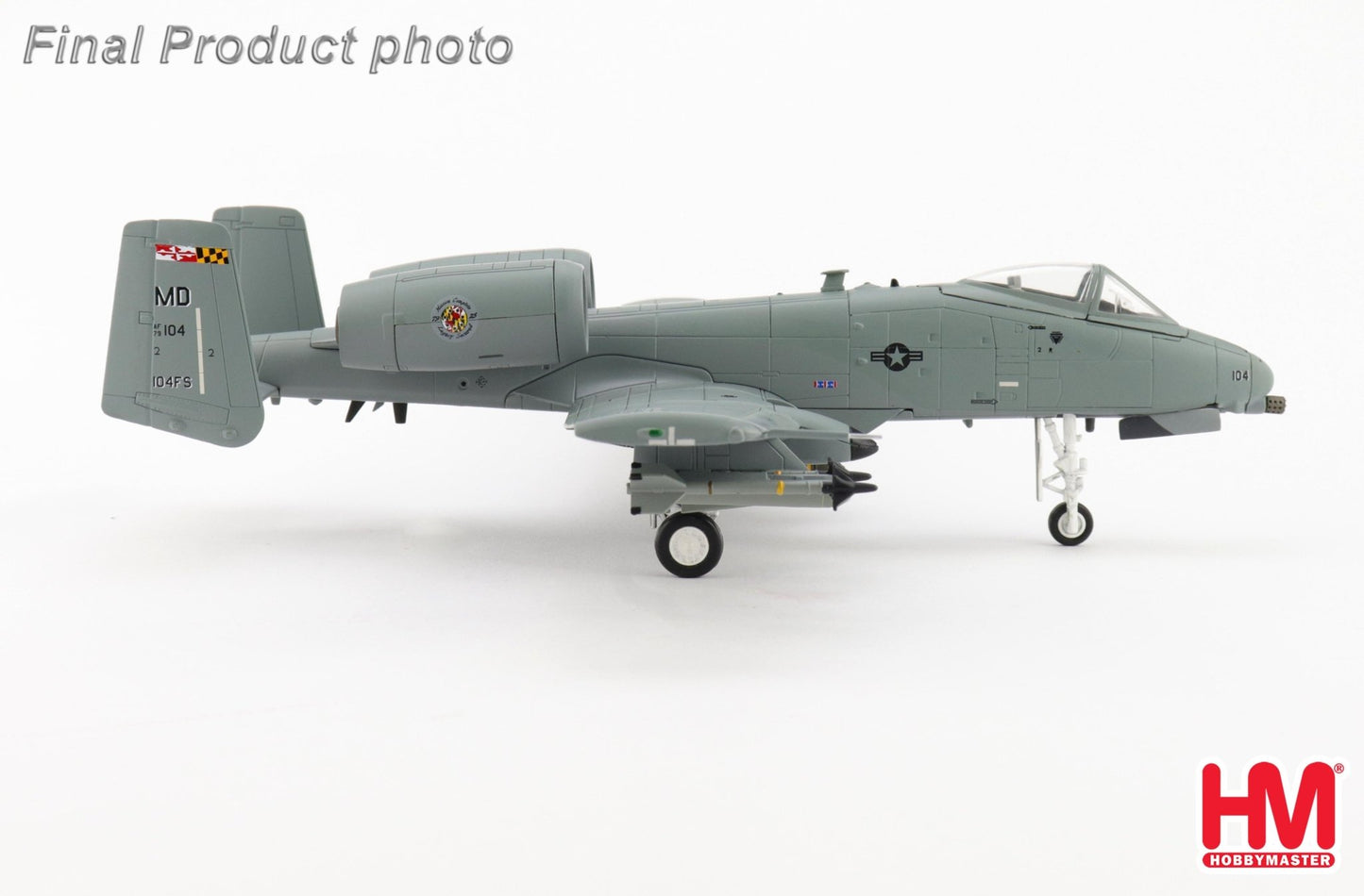 Hobby Master HA1343 1:72 A-10C "Maryland Farewell" 79-0104, 104 FS, Maryland ANG, Sept 2025