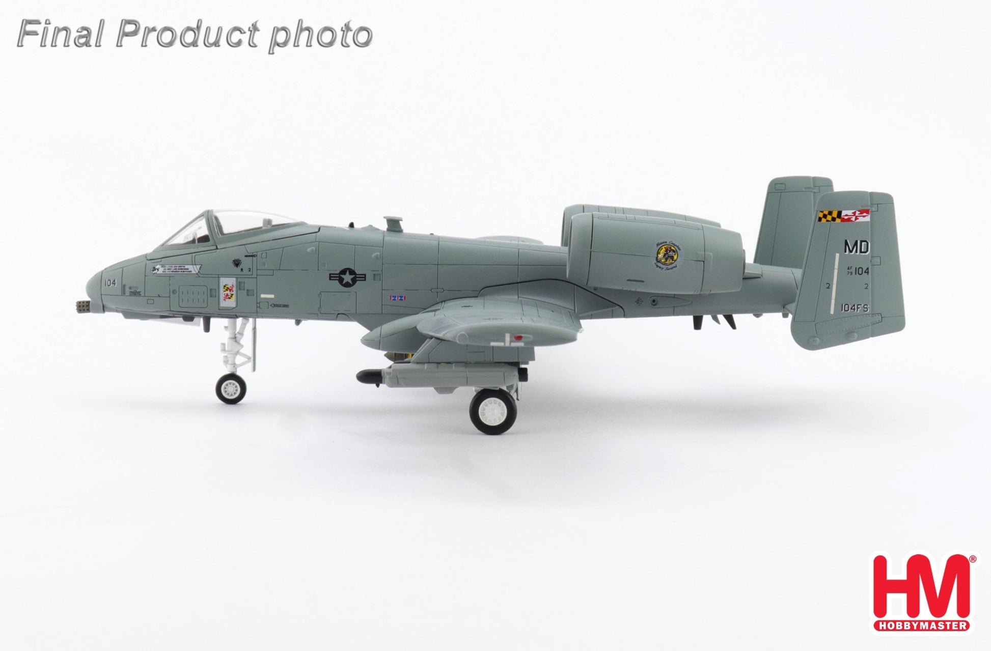 Hobby Master HA1343 1:72 A-10C "Maryland Farewell" 79-0104, 104 FS, Maryland ANG, Sept 2025