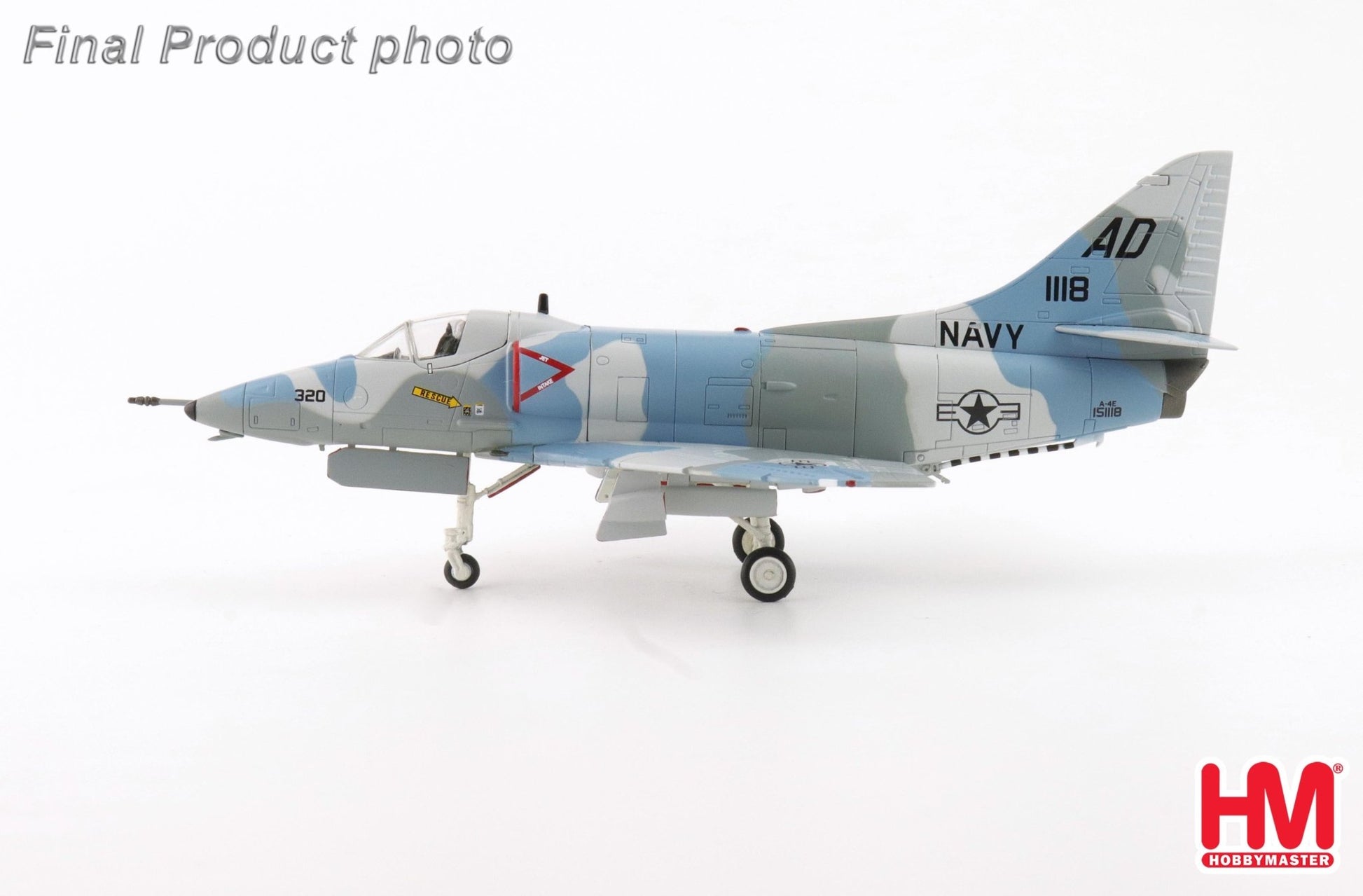 Hobby Master HA1442 1:72 A - 4E "Aggressor Scheme" 151118, VA - 43, US Navy, 1975