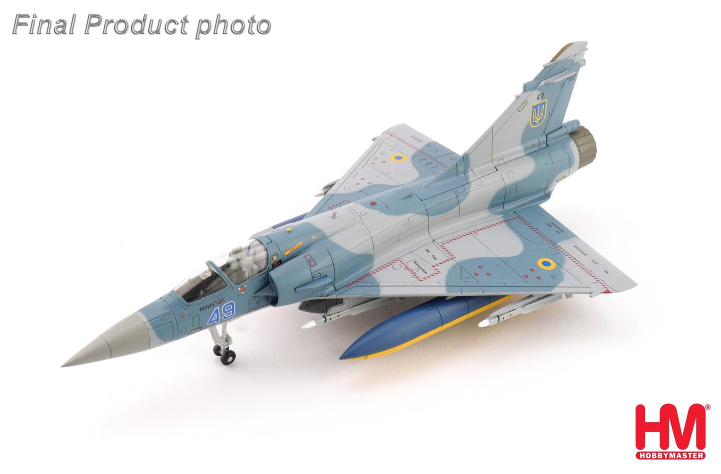 Hobby Master HA1622 1:72 Mirage 2000-5F Ukranian Air Force, 2025 (w/no. 1 & 2 planes decal)