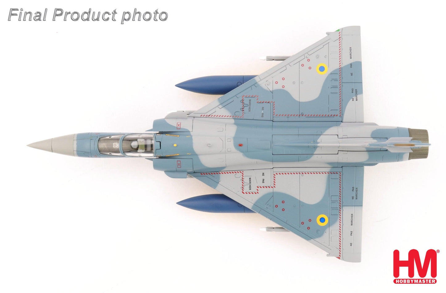 Hobby Master HA1622 1:72 Mirage 2000-5F Ukranian Air Force, 2025 (w/no. 1 & 2 planes decal)