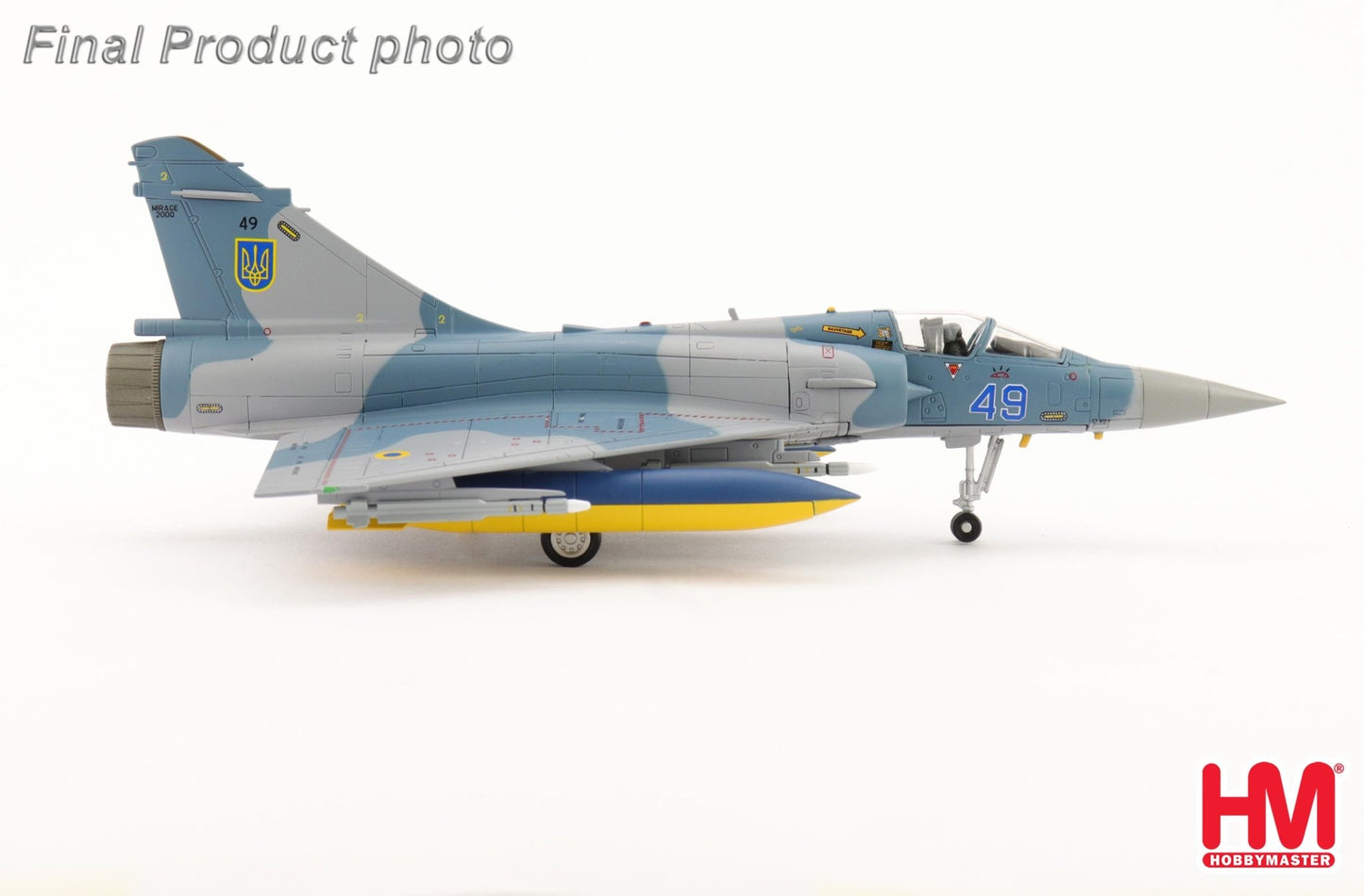 Hobby Master HA1622 1:72 Mirage 2000-5F Ukranian Air Force, 2025 (w/no. 1 & 2 planes decal)